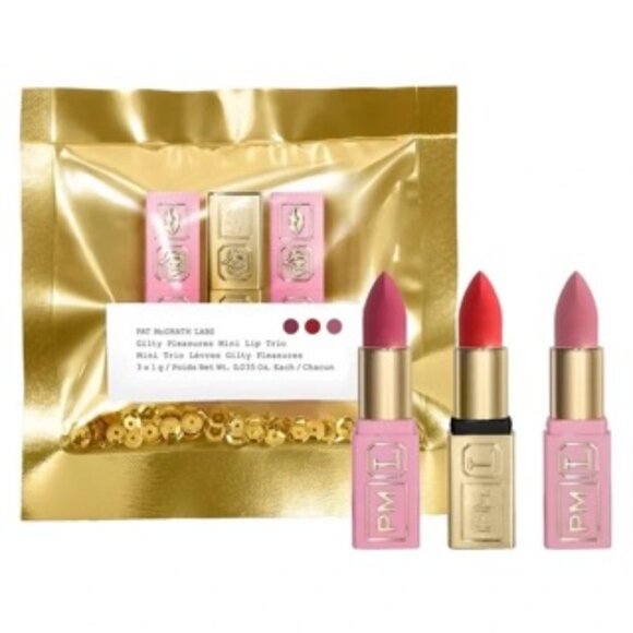 PAT McGRATH LABS Mini Gilty Pleasures Lip Trio - LIMITED EDITION - Picture 1 of 7